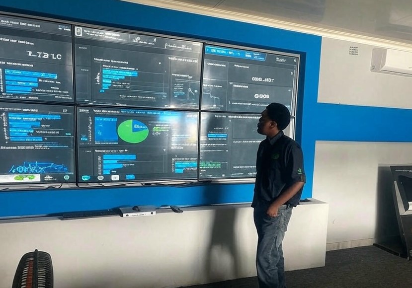 Cybersecurity dashboard at NetOne Zambia